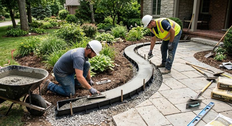 Concrete Installation in Flower Mound, TX