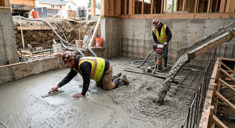 Basement Concrete Installation in Irving, TX