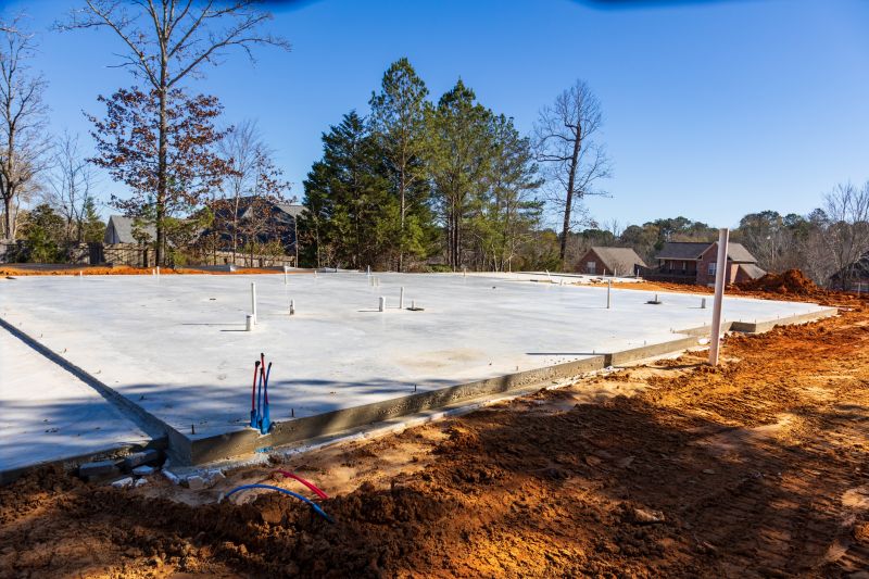 Basement Slab Installation in Flower Mound, TX