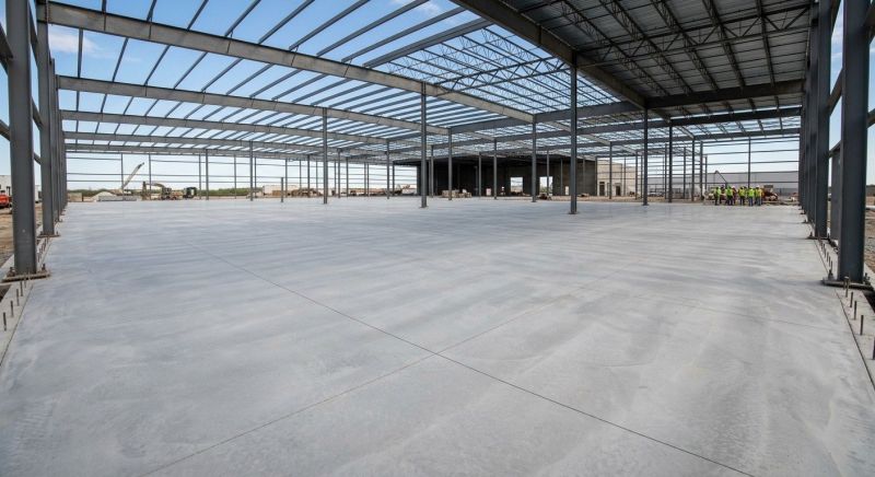 Commercial Slab Construction in Bedford, TX