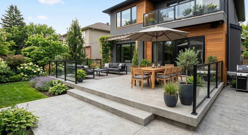 Concrete Deck Installation in Haltom City, TX