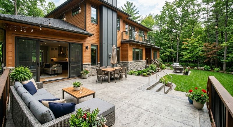 Concrete Deck Installation in Flower Mound, TX