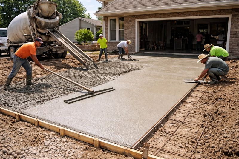 Concrete Driveway Installation in Little Elm, TX