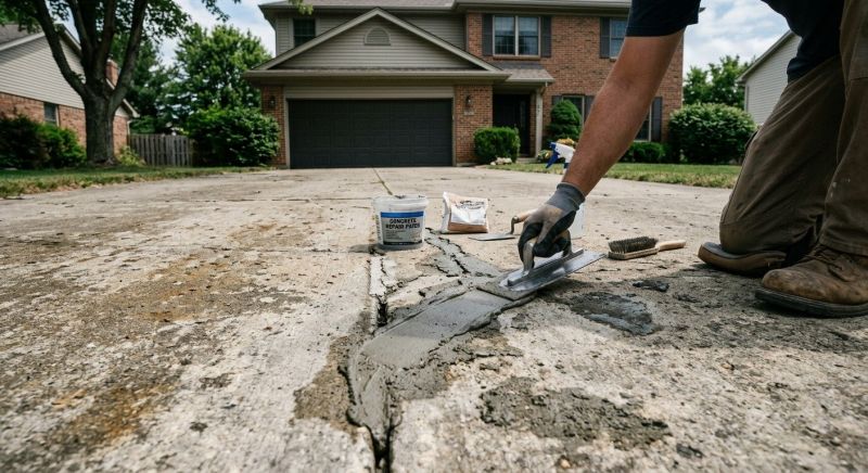 Concrete Driveway Replacement in Grand Prairie, TX