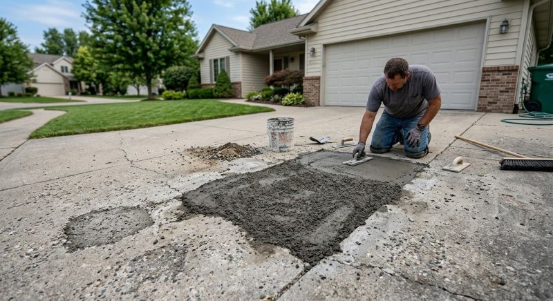 Concrete Driveway Replacement in Keller, TX