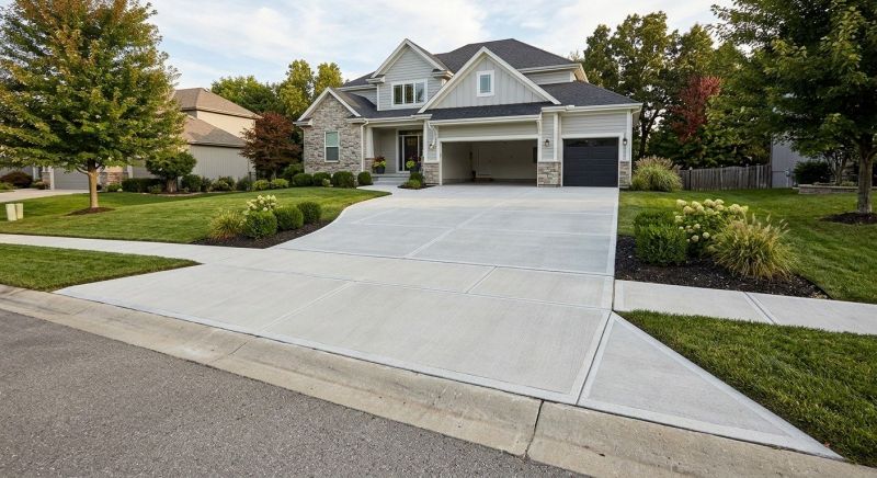 Concrete Driveway Replacement in Krum, TX