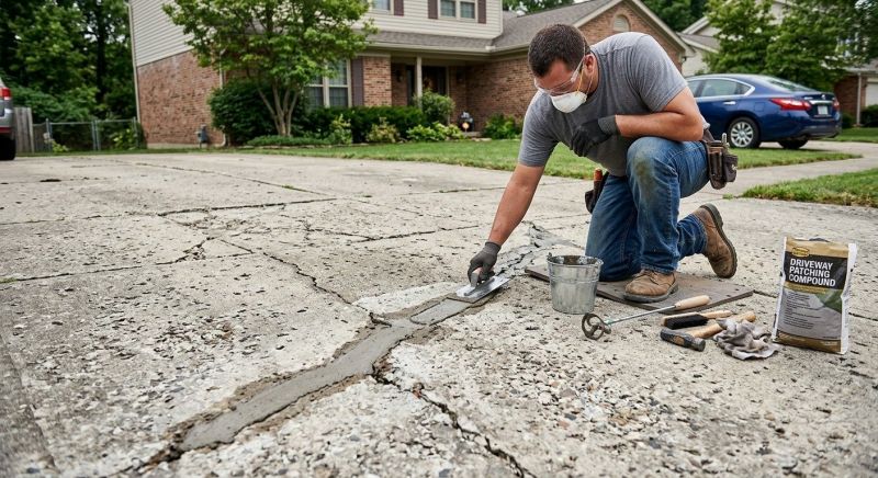 Concrete Driveway Replacement in North Richland Hills, TX