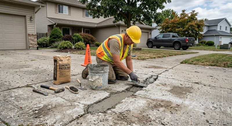 Concrete Driveway Replacement in Tarrant County, TX