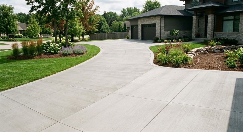 Concrete Flatwork Installation in Little Elm, TX