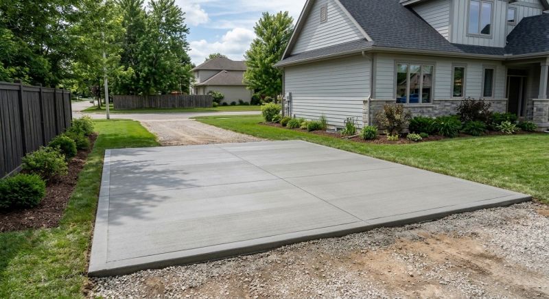 Concrete Parking Installation in Lake Dallas, TX