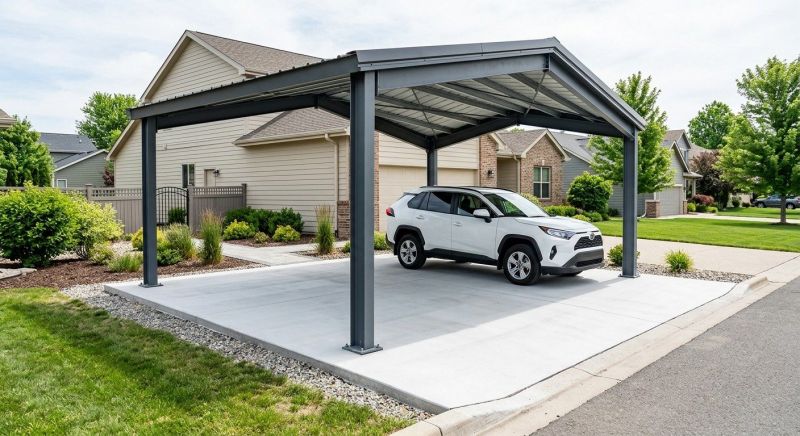 Concrete Parking Installation in Mckinney, TX