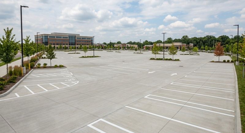 Concrete Parking Lot Paving in Euless, TX