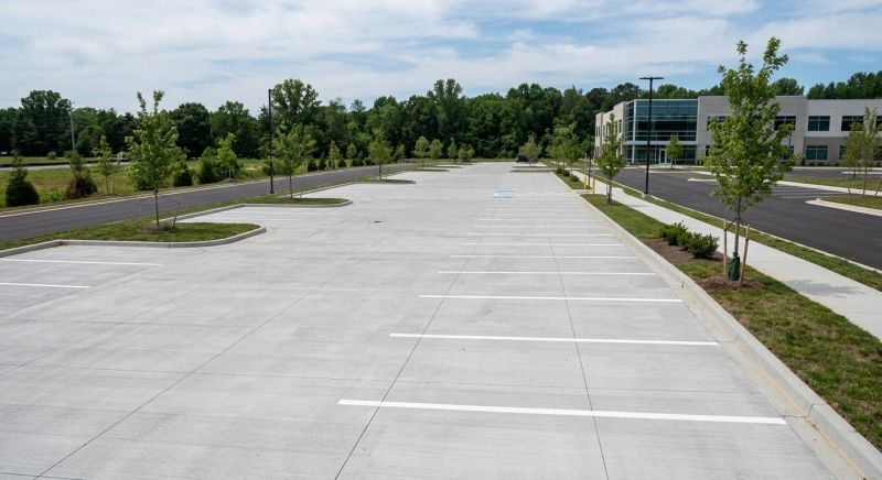 Concrete Parking Lot Paving in Lewisville, TX