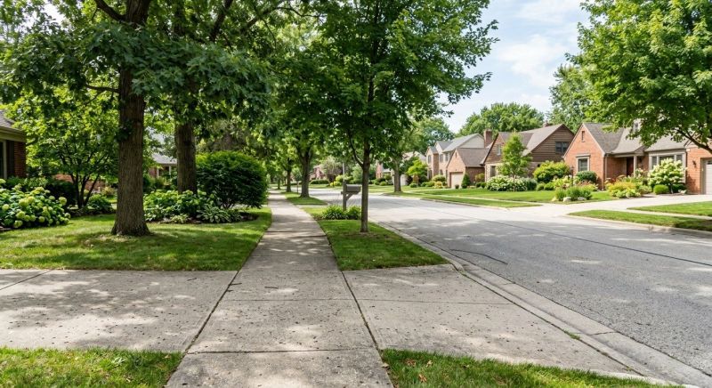 Concrete Path Installation in Flower Mound, TX