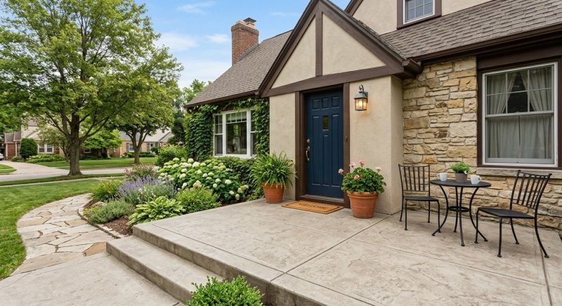 Concrete Patio Installation in Roanoke, TX