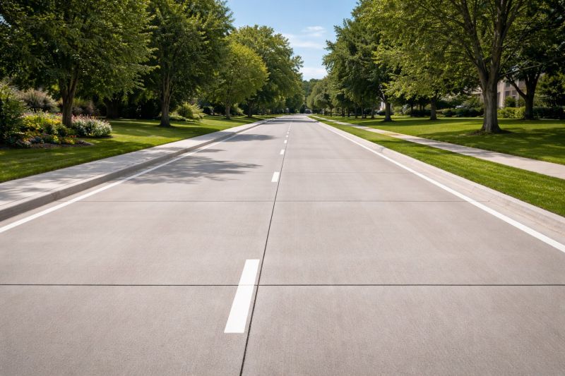 Concrete Road Installation in Flower Mound, TX