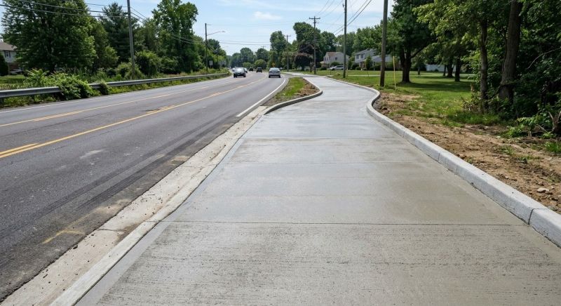 Concrete Road Installation in Flower Mound, TX
