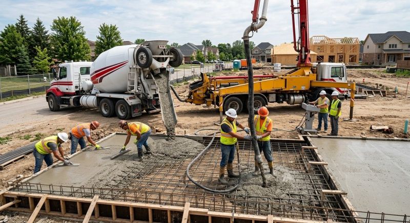 Concrete Service in Collin County, TX