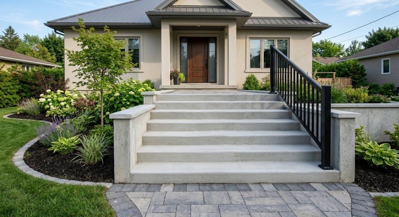 Concrete Stairs Construction in Addison, TX