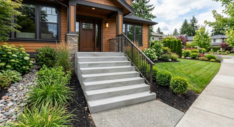 Concrete Stairs Construction in Denton, TX