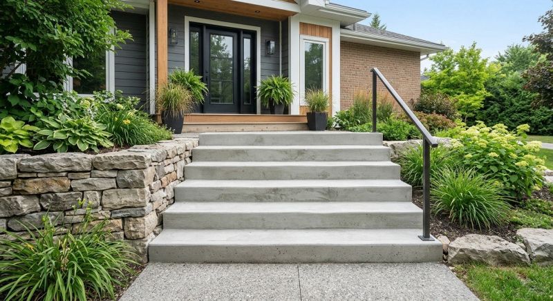 Concrete Stairs Construction in Sanger, TX