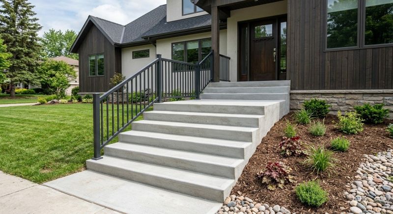 Concrete Stairs Construction in Tarrant County, TX