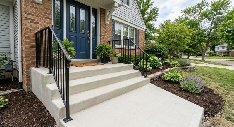 Concrete Steps Replacement in Argyle, TX