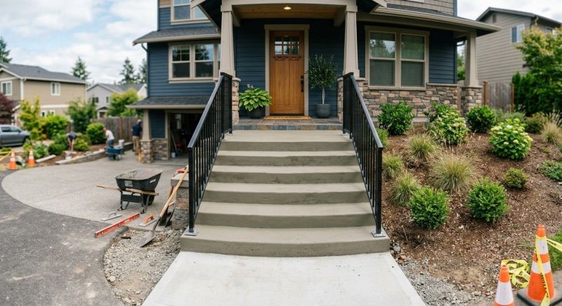 Concrete Steps Replacement in Colleyville, TX