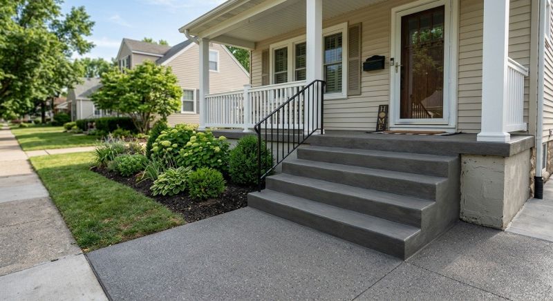 Concrete Steps Replacement in Lake Dallas, TX
