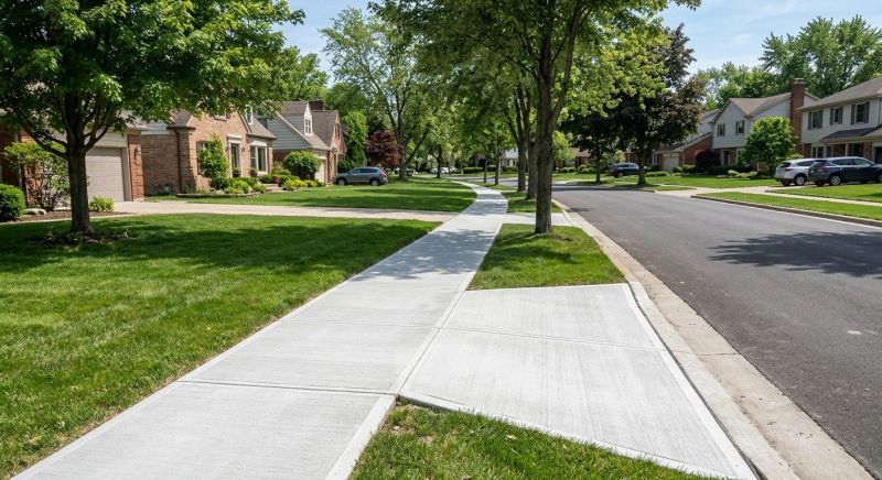 Concrete Walkway Installation in Fort Worth, TX