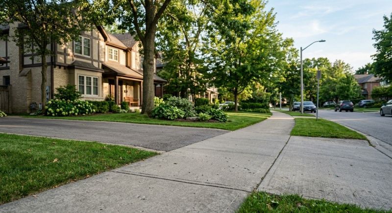 Concrete Walkway Replacement in Flower Mound, TX