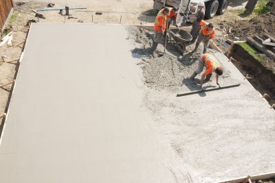 Driveway Slab Installation in Frisco, TX