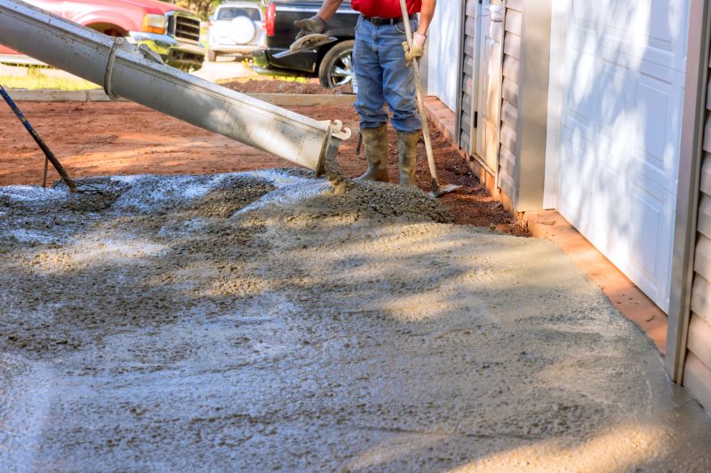 Driveway Slab Installation in Ponder, TX