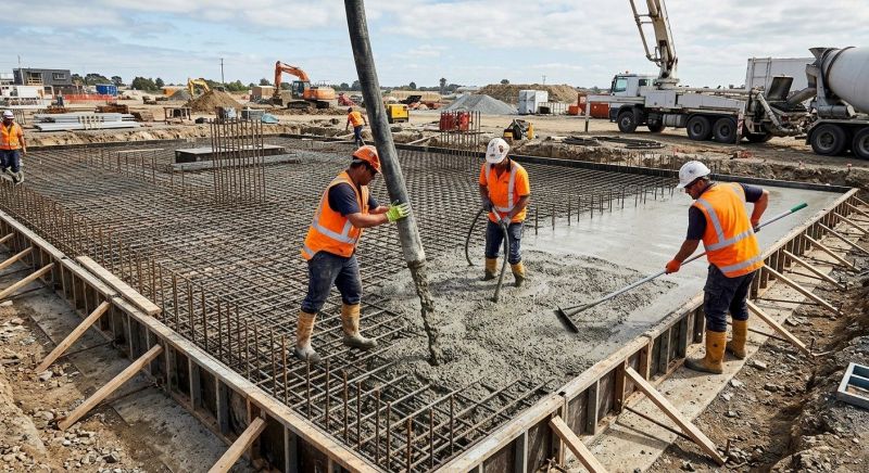 Foundation Wall Pouring in Krum, TX