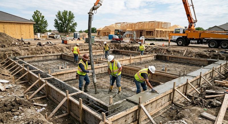 Concrete Installation project example