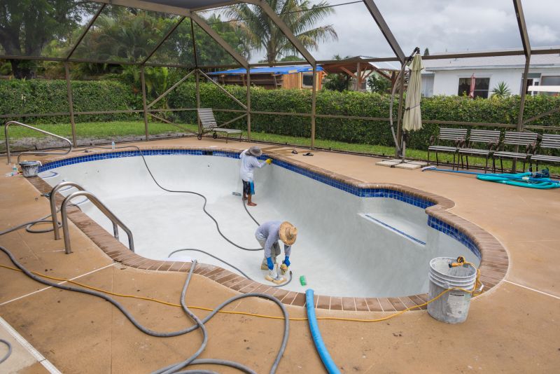 Pool Pavement Installation in Flower Mound, TX