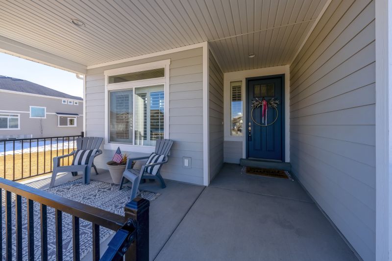 Porch Enlargement in Flower Mound, TX