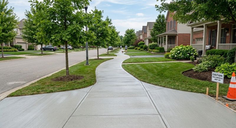 Sidewalk Construction in Tarrant County, TX