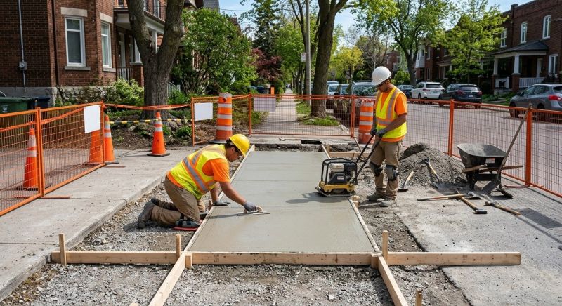 Sidewalk Paving in Addison, TX