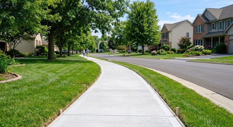 Sidewalk Paving in Plano, TX