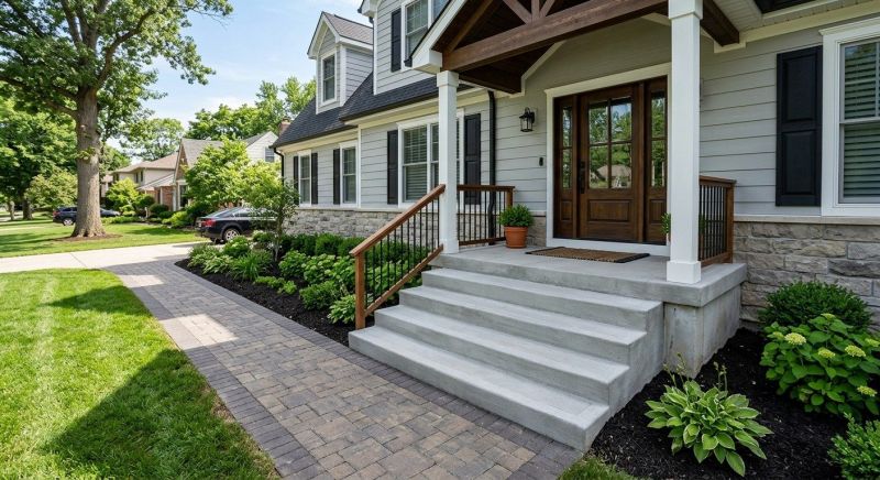 Veranda Pouring in North Richland Hills, TX